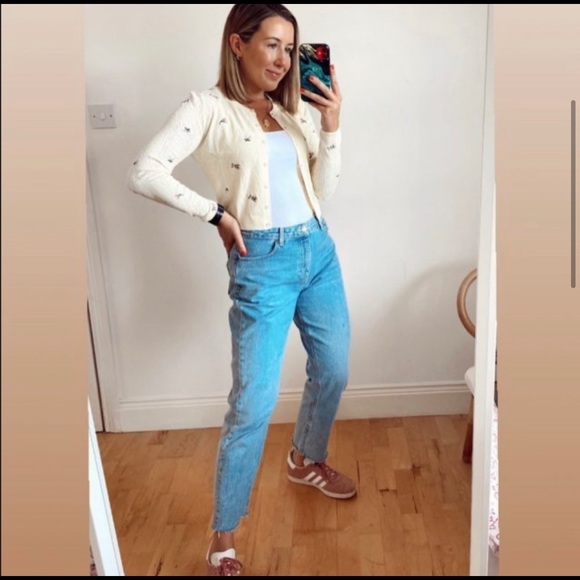 ZARA EMBROIDERED KNIT CARDIGAN TRF - Picture 3 of 8